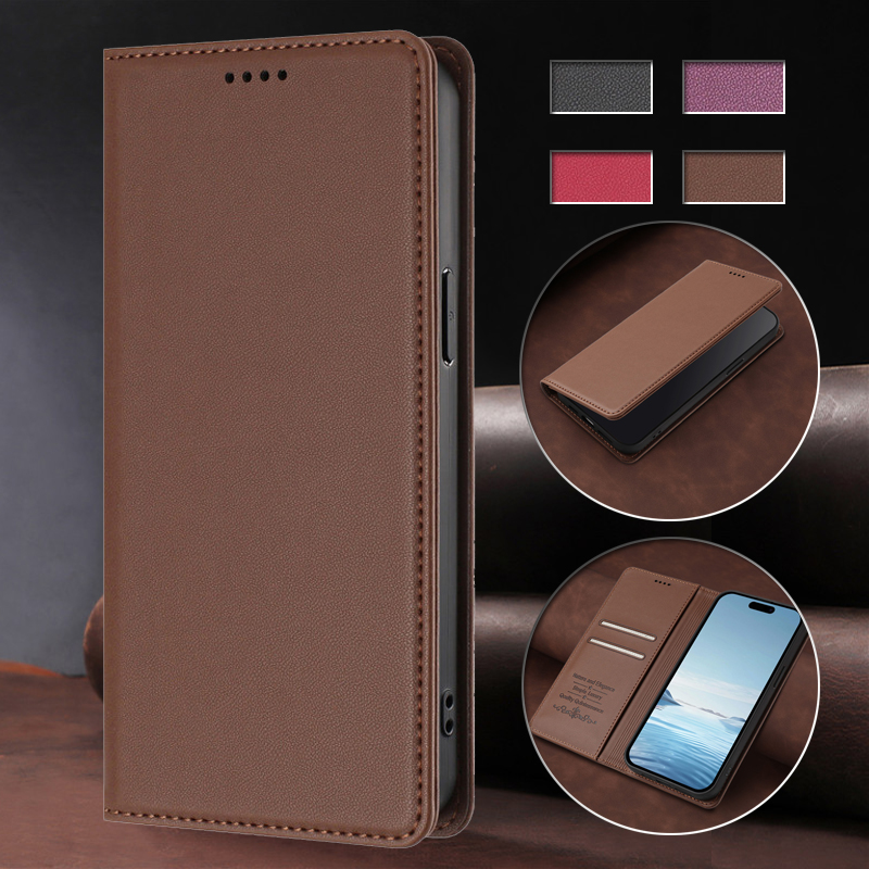 Luxury Bags Kl - 盗難防止高級財布型フリップ携帯電話ケース サムスン Galaxy A12 A22 A32