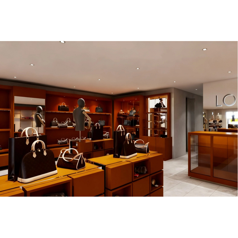 高級ハンドバッグ店什器、バッグ店インテリアデザイン家具、高級 - Luxury Bags Leather のレビューと価格