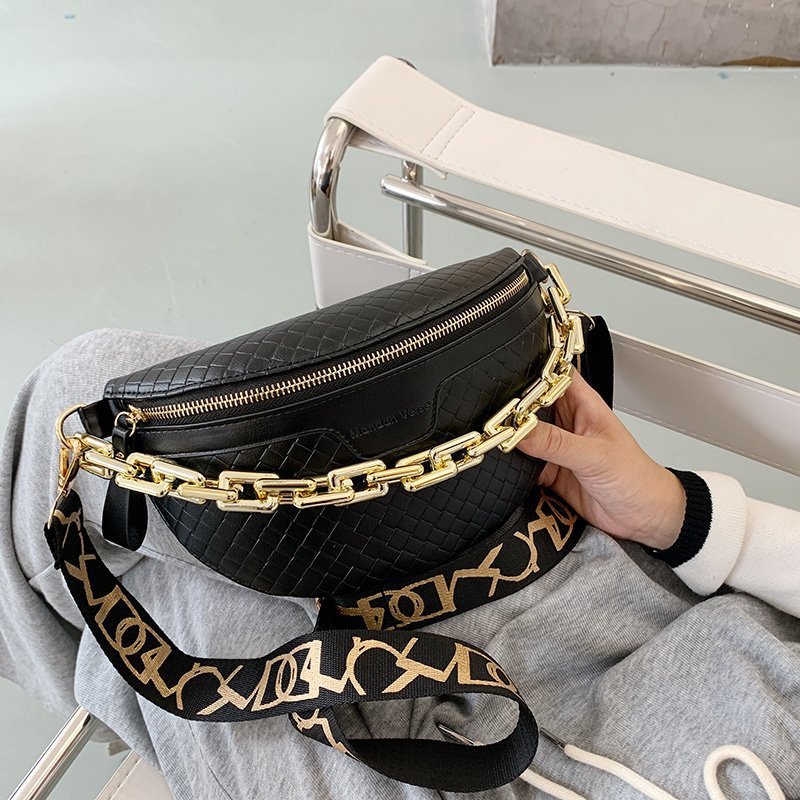 新しい高級チェーンチェストバッグ女性のための高品質 PU シ - Luxury Bags Cute のレビューと価格