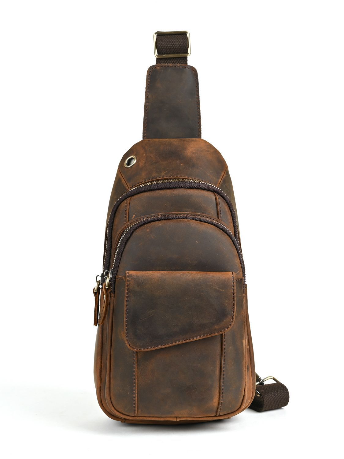 デザイナー高級多機能男性チェストバッグ大容量アウトドア男性ス - Luxury Bags Leather のレビューと価格