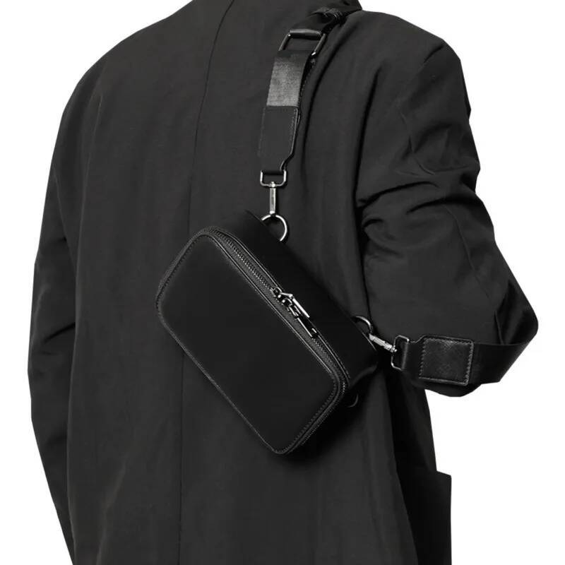 OUIO ユニバーサルフォンバッグ ミニマリストPUレザー  - Luxury Bags Leather のレビューと価格