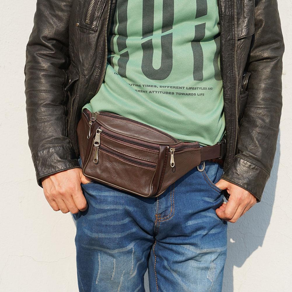 ウエストパック PU レザーバッグウエストベルトバッグ男性人 - Luxury Bags Leather のレビューと価格