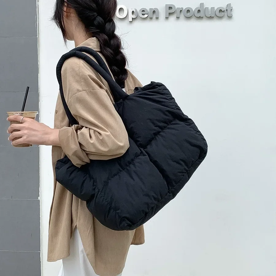女性用キルティングコットンバッグ,パッド入り,大きなキルティ - Luxury Bags Tote のレビューと価格
