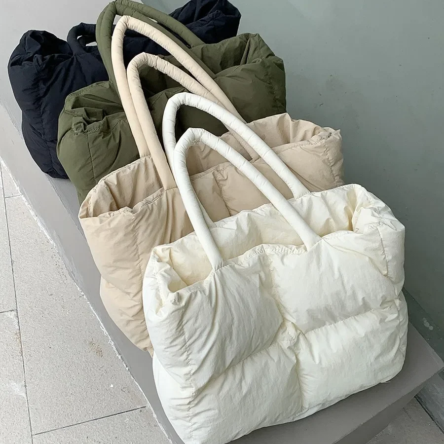 女性用キルティングコットンバッグ,パッド入り,大きなキルティ - Luxury Bags Tote のレビューと価格