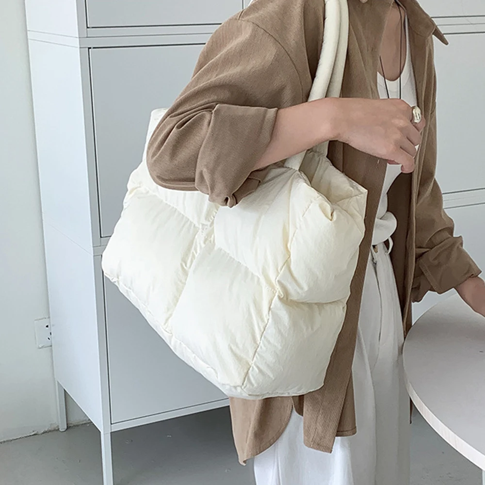 女性用キルティングコットンバッグ,パッド入り,大きなキルティ - Luxury Bags Tote のレビューと価格