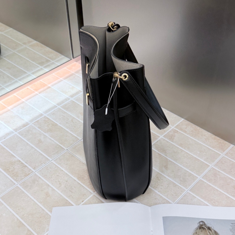 新作バケットバッグ オールドマネー風 大容量トートバッグ ユ - Luxury Bags Tote のレビューと価格