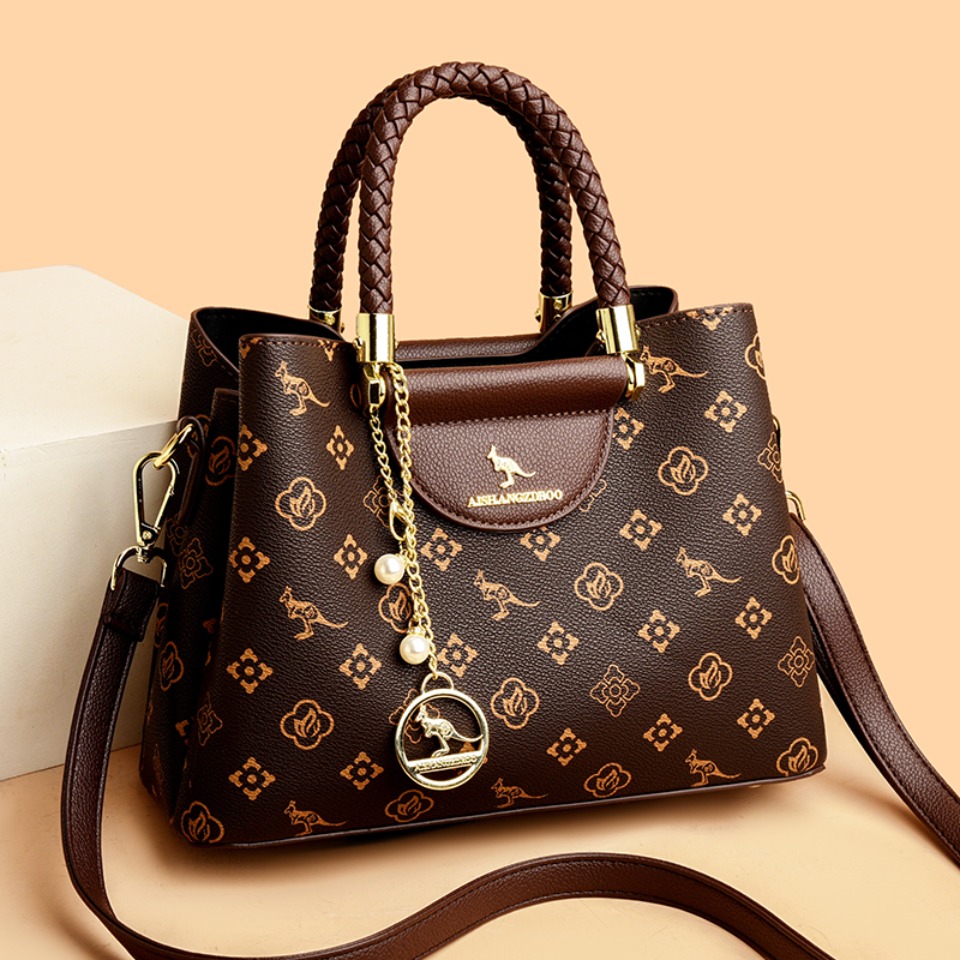織りハンドルの本革ブランド高級レザーカジュアルトート高級ハン - Luxury Bags Tote のレビューと価格