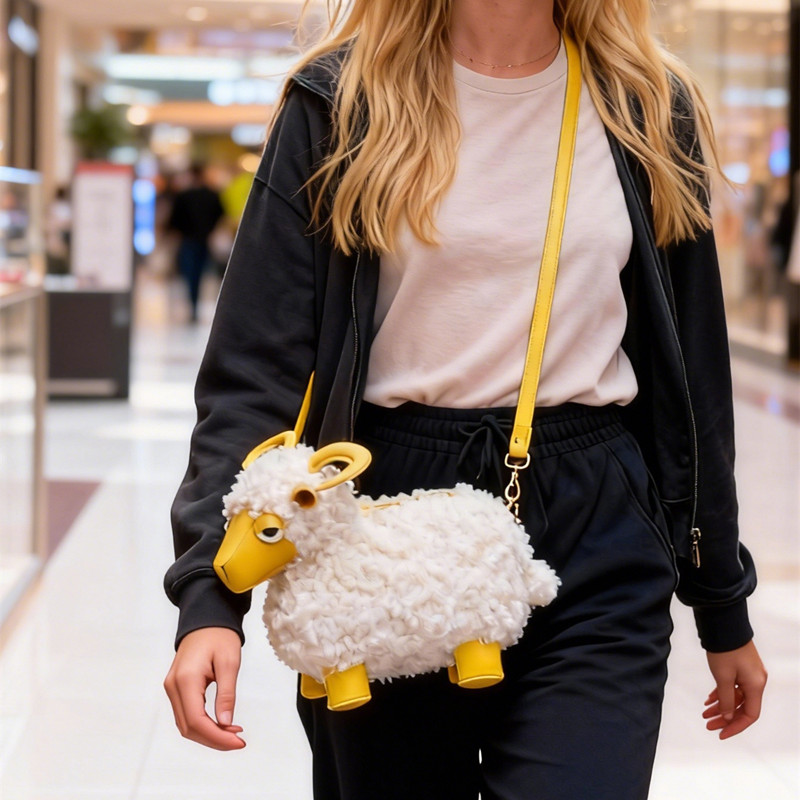新しいファッションデザインかわいい羊の形のハイエンドクロスボ - Luxury Bags Cute のレビューと価格