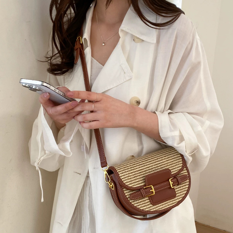 イングランドスタイル ミニストローサドルバッグ レディース  - Luxury Bags Leather のレビューと価格